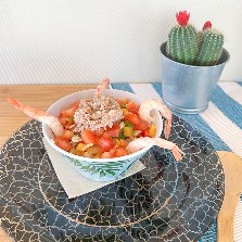 Pipirrana de marisco