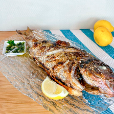 Pescados a la brasa